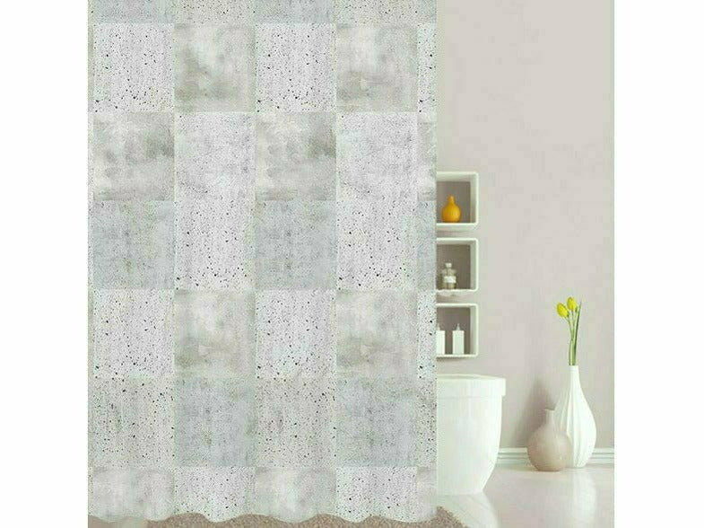 Duschdraperi Betong 180X200cm - decoration21